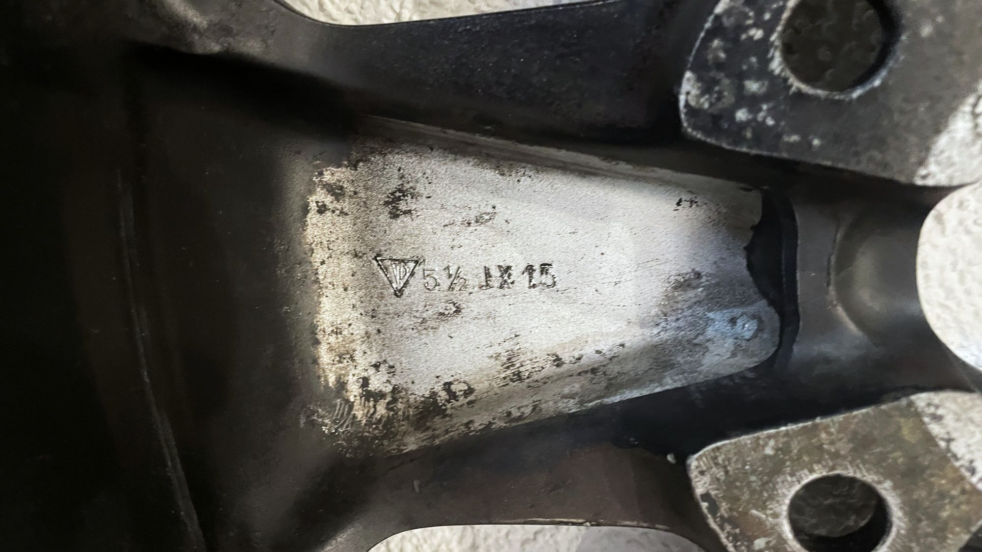 Fuchsfelge 5.5 J 15, Einzelstück, original, passend für Porsche 911