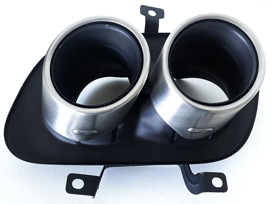 Sebring-Sport-Doppelendrohr, links, neu, passend für Porsche 992