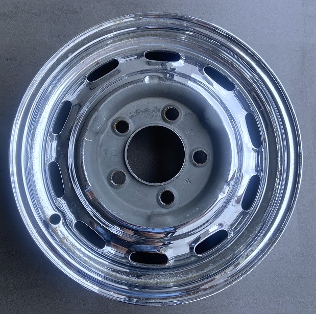 Lemmerz-Stahlfelgen-Satz 4,5 J 15, original, passend für Porsche 911 / 912 / 356