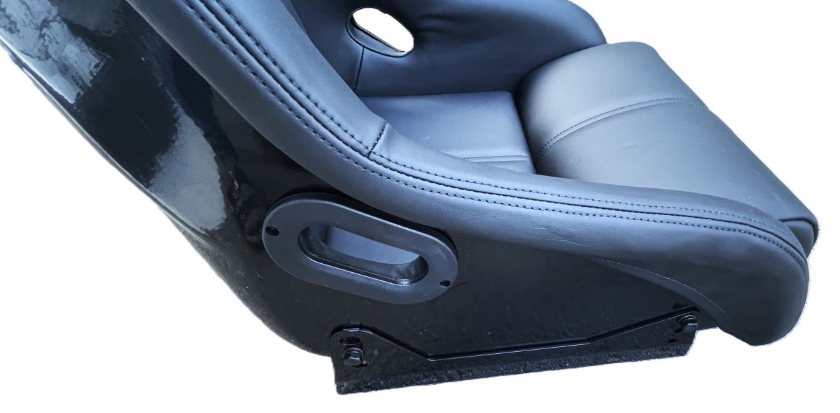 Leder-Sportsitze mit Konsole, passend für Porsche 924 / 944