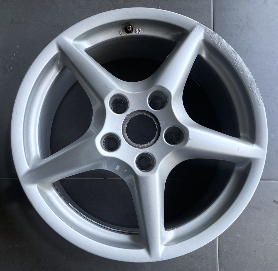 BBS-Alufelgen 8 + 11 J 18, passend für Porsche 997 Turbo / 4S