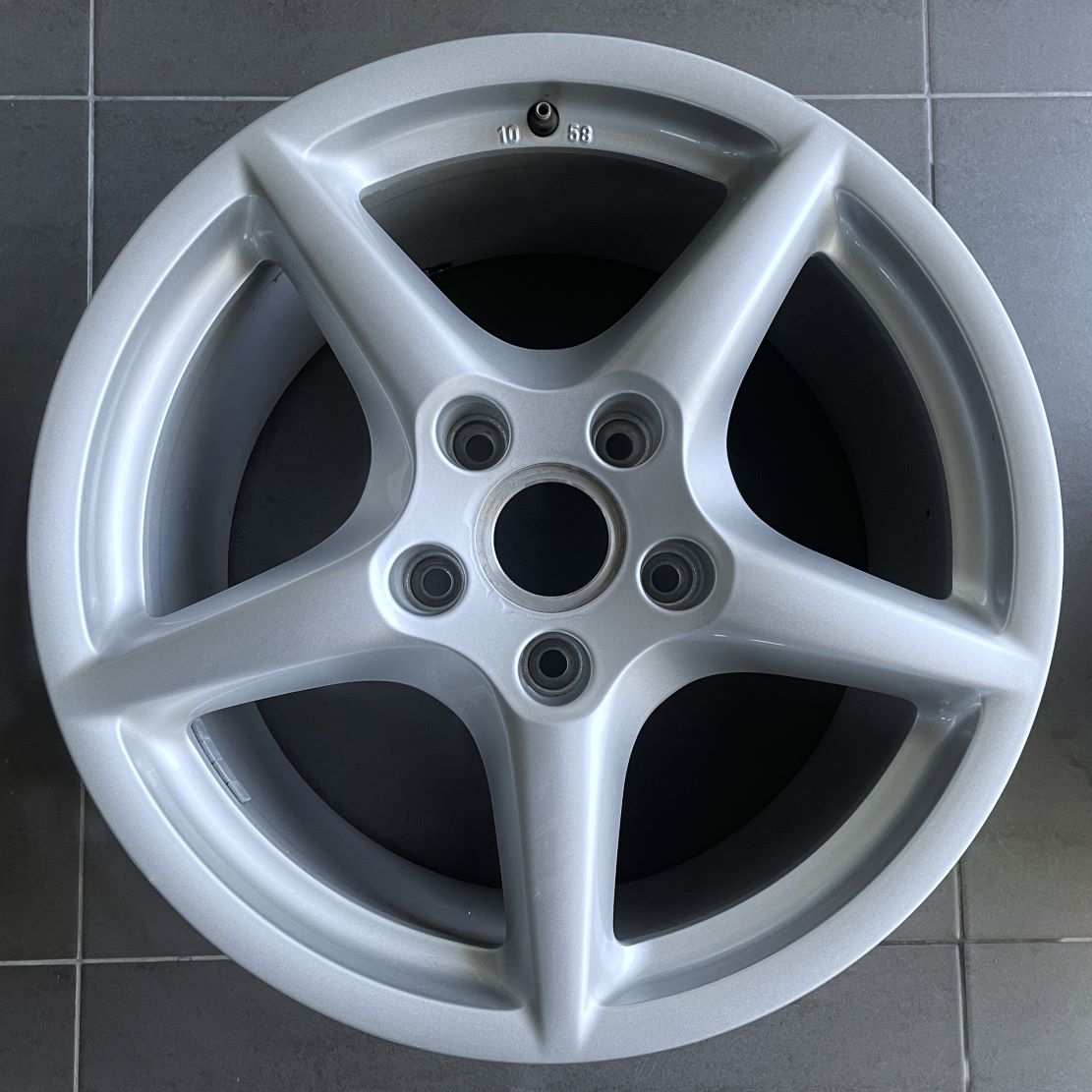 BBS-Alufelgen 8 + 10 J 18, passend für Porsche 997