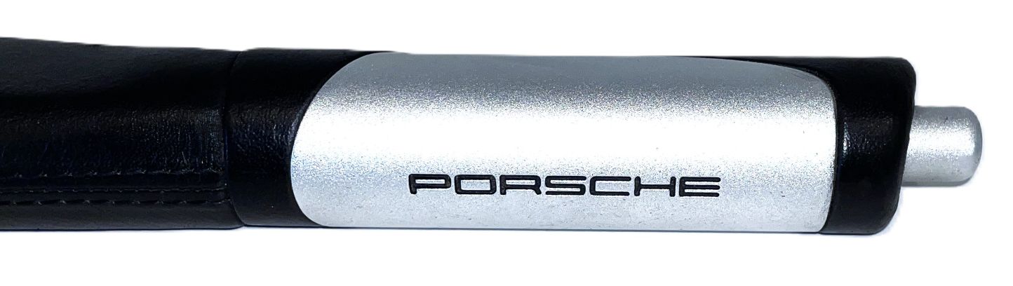 Tequipment-Leder / Alu-Handbremshebel schwarz, original, passend für Porsche 993