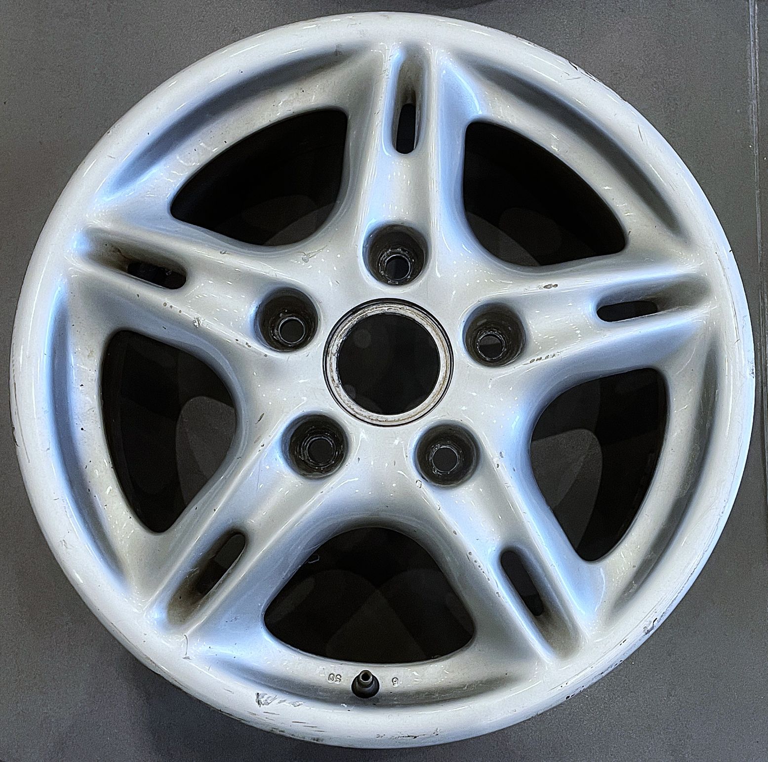 Alufelgen 6 + 7 J 16, original, passend für Porsche Boxster 986