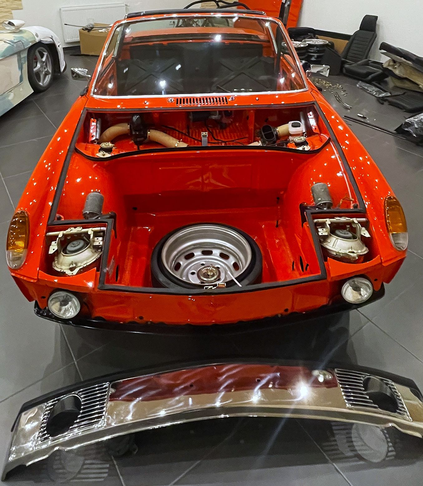 Porsche 914/6 , original, deutscher Brief / Fahrzeug