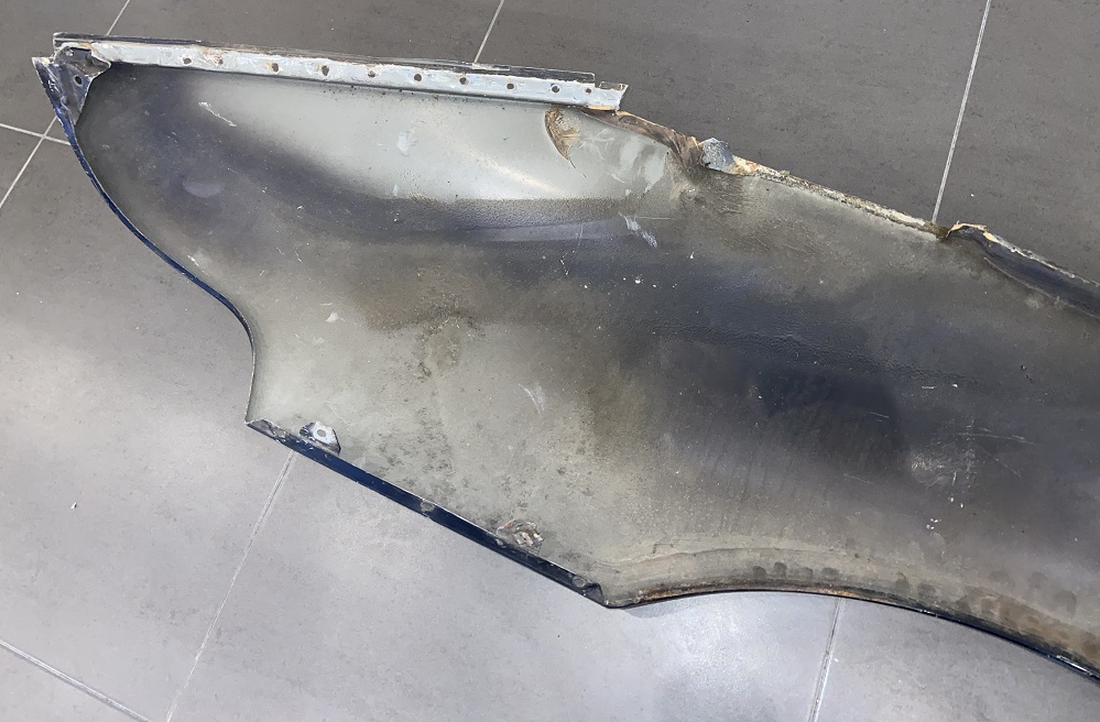 Coupe-Kotflügel-Seitenteil hinten / links, passend für Porsche 993