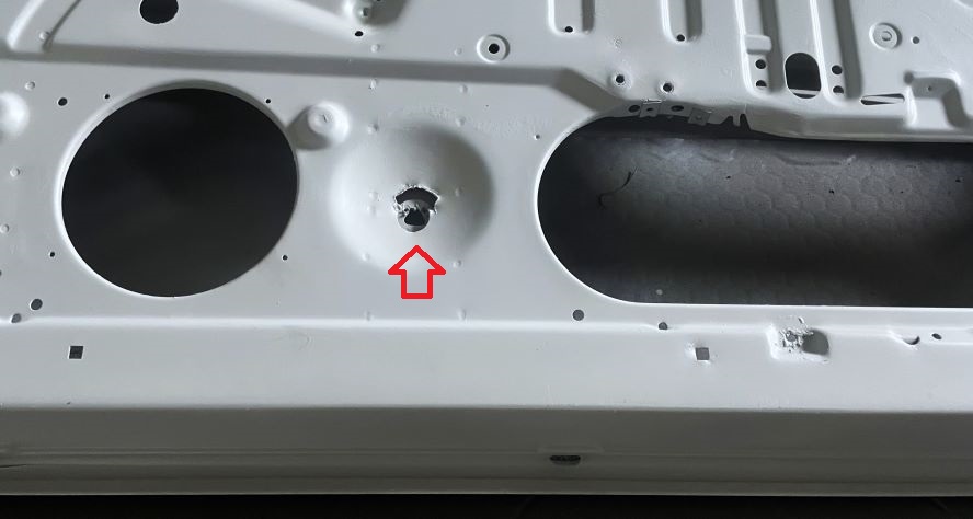 Rohtüre mit Seitenaufprallschutz rechts, passend für Porsche 993