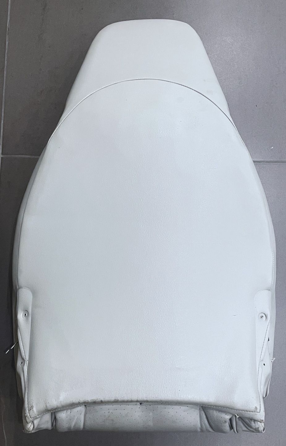 Leder-Sitz-Rückenlehne marmorgrau, passend für Porsche 993