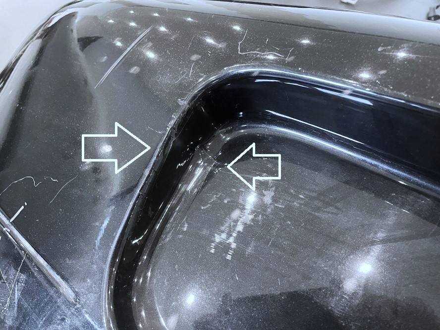 Stoßstange hinten, original, passend für Porsche Boxster 986