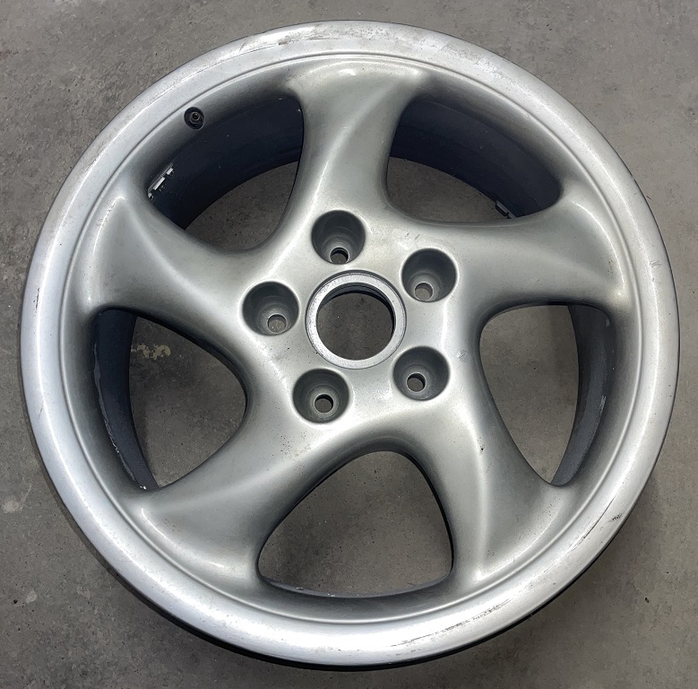 Turbo-Alufelge 8 J 18 ET 52, einzeln, passend für Porsche 993