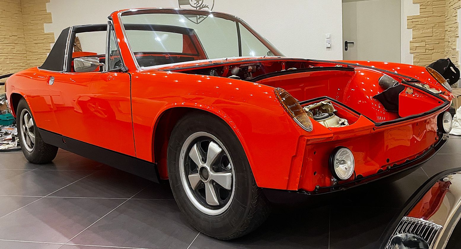 Porsche 914/6 , original, deutscher Brief / Fahrzeug