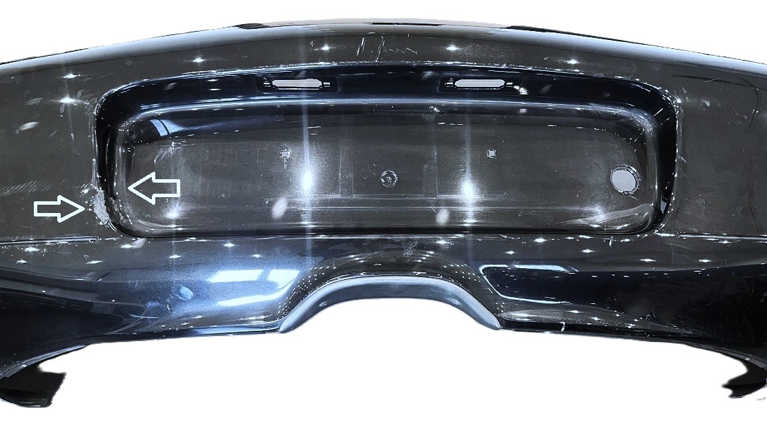 Stoßstange hinten, original, passend für Porsche Boxster 986