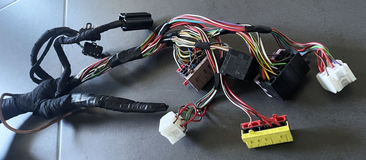 Kabelbaum zum ABS-Steuergerät (im Kofferraum), passend für Porsche 993