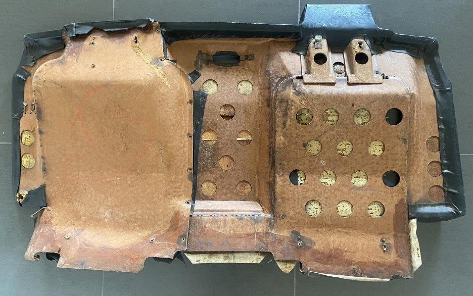 Kunstleder-Rückwandverkleidung, passend für Porsche 914
