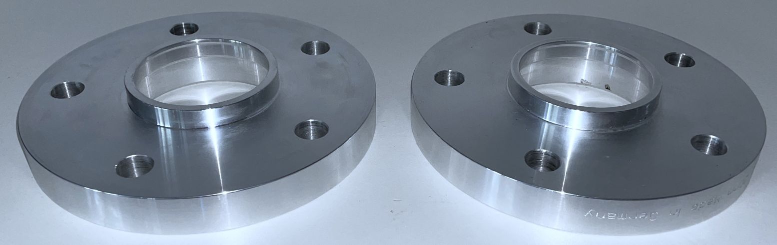 SCC-Alu-Spurverbreiterungen 2 x 20 mm, neu, passend für Porsche Cayman