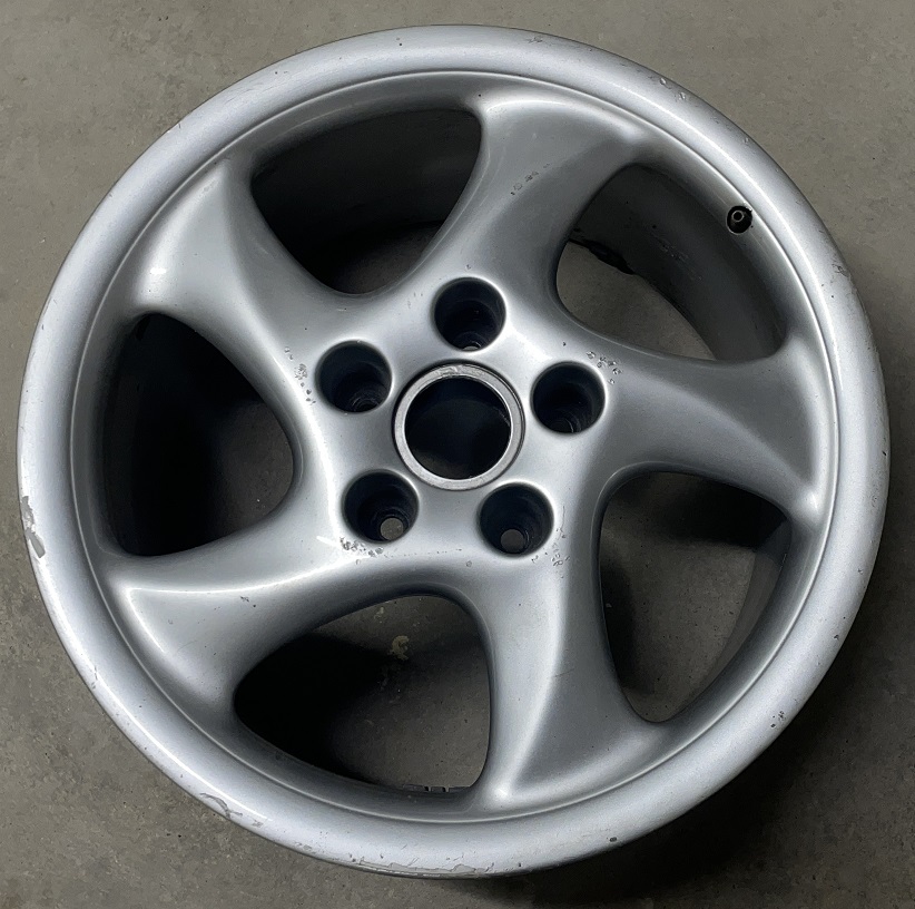 Turbo-Alufelge 10 J 18 ET 40, einzeln, passend für Porsche 993
