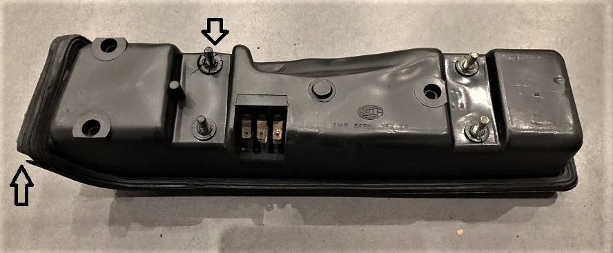 Rückleuchtengehäuse rechts, passend für Porsche 914