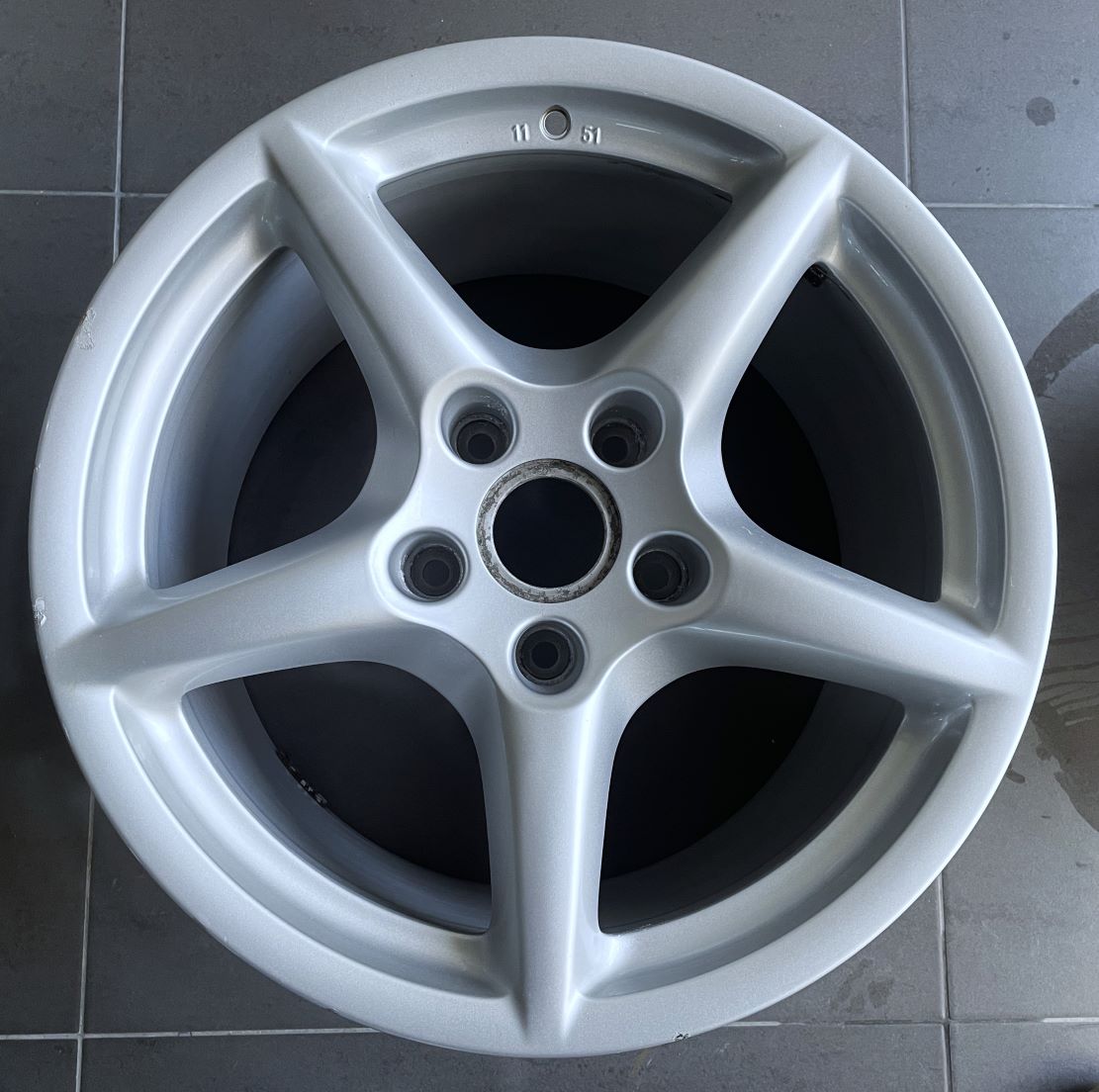 BBS-Alufelgen 8 + 11 J 18, passend für Porsche 997 Turbo / 4S