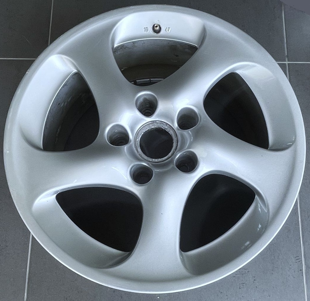 Turbo-Alufelge 10 J 18 ET 47, einzeln, passend für Porsche 996