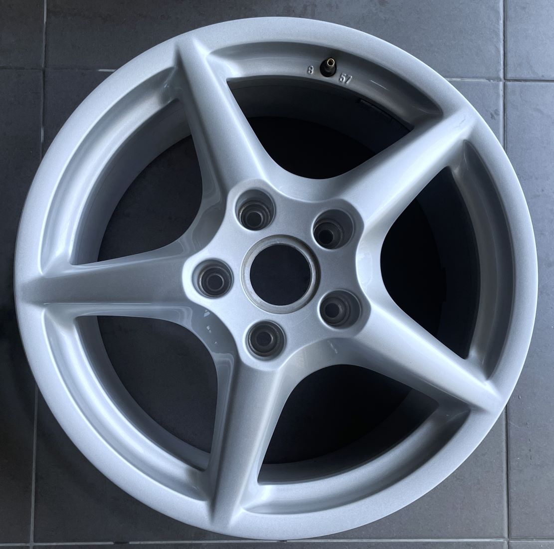 BBS-Alufelgen 8 + 11 J 18, passend für Porsche 997 Turbo / 4S