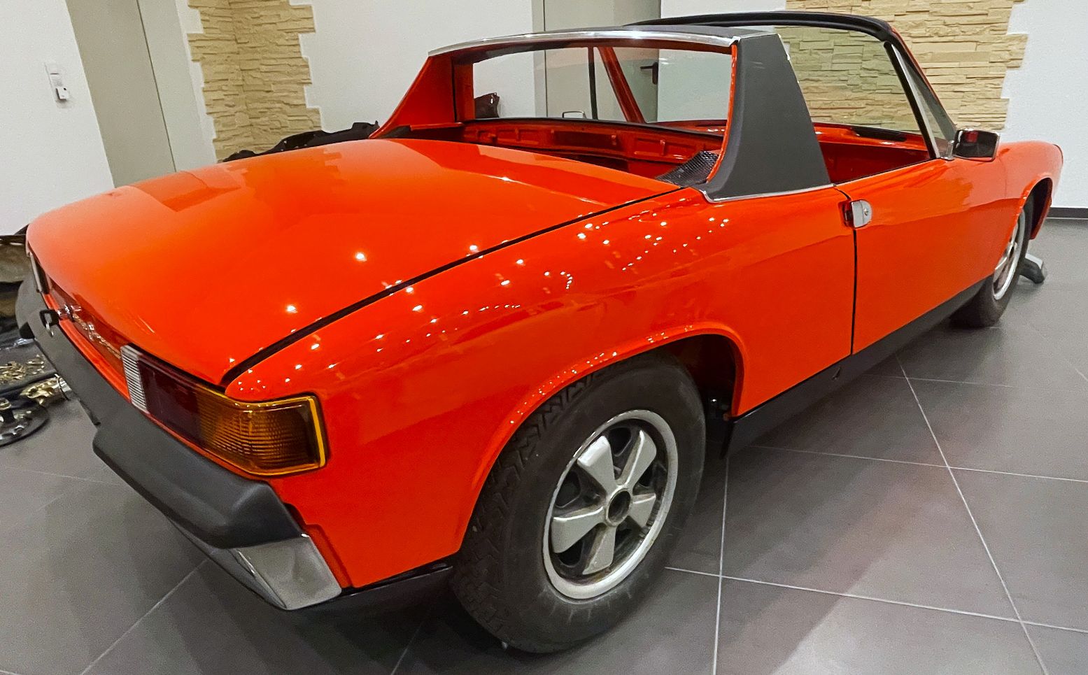 Porsche 914/6 , original, deutscher Brief / Fahrzeug