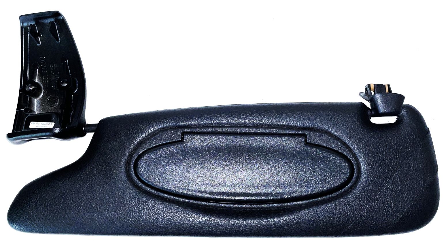 Sonnenblende mit Make-up-Spiegel / Beleuchtung, schwarz, links, passend für Porsche Boxster 987