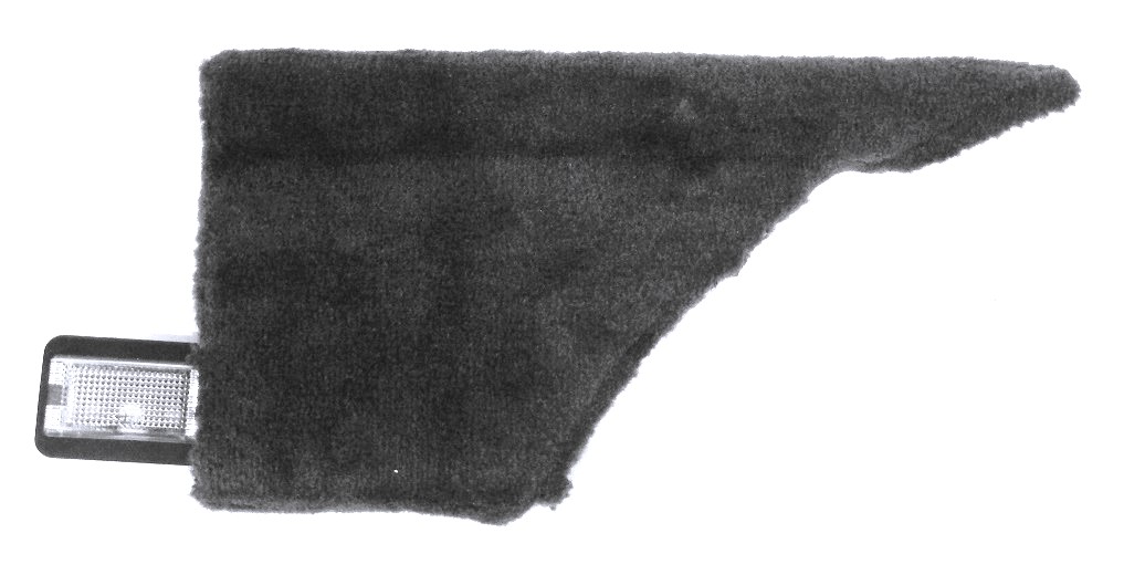 Teppich-Abdeckblende im Fußraum, passend für Porsche 996
