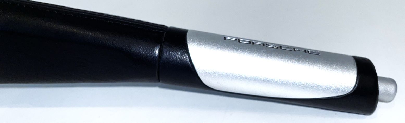 Tequipment-Leder / Alu-Handbremshebel schwarz, original, passend für Porsche 993