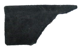 Teppichverkleidung schwarz, passend für Porsche Boxster 986