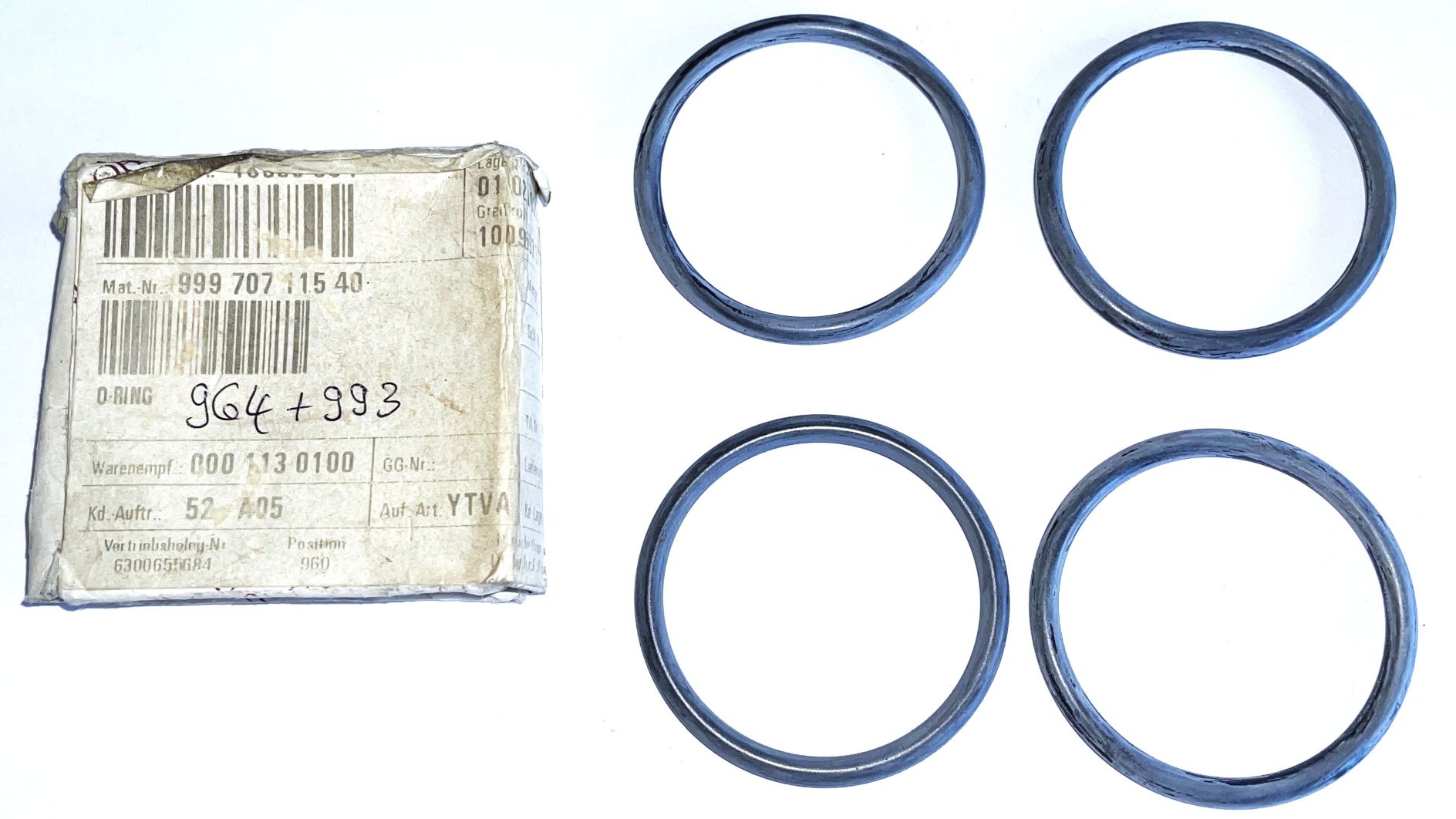 O-Ringe, neu, passend für Porsche 993