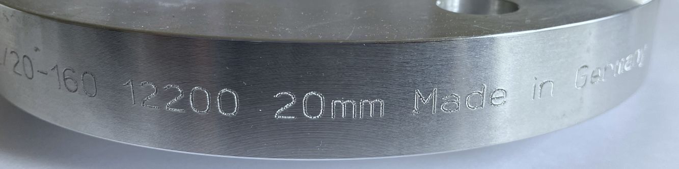 SCC-Alu-Spurverbreiterungen 2 x 20 mm, neu, passend für Porsche Cayman