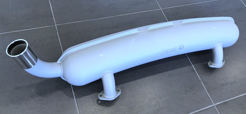 Endschalldämpfer, neu, passend für Porsche 911 - 2.0 / 2.2 ltr.