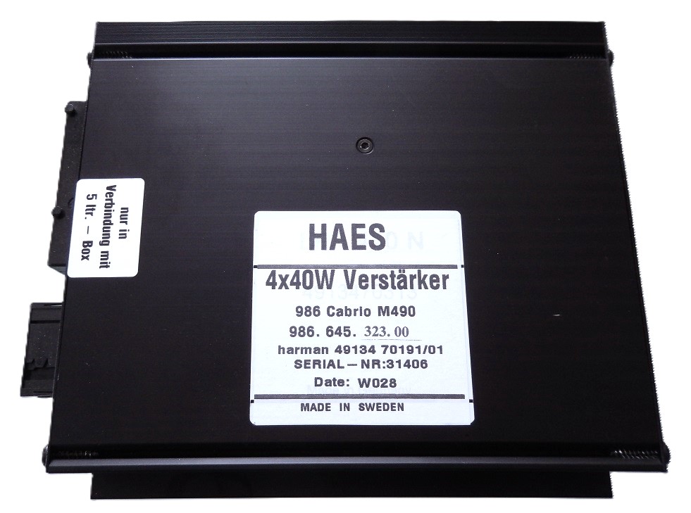 Verstärker / Endstufe, neu, passend für Porsche Boxster 986