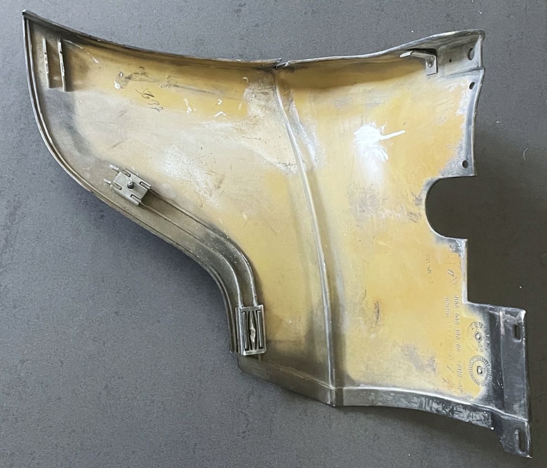 Turbo-Schwellerecke hinten rechts, passend für Porsche 964 Turbo