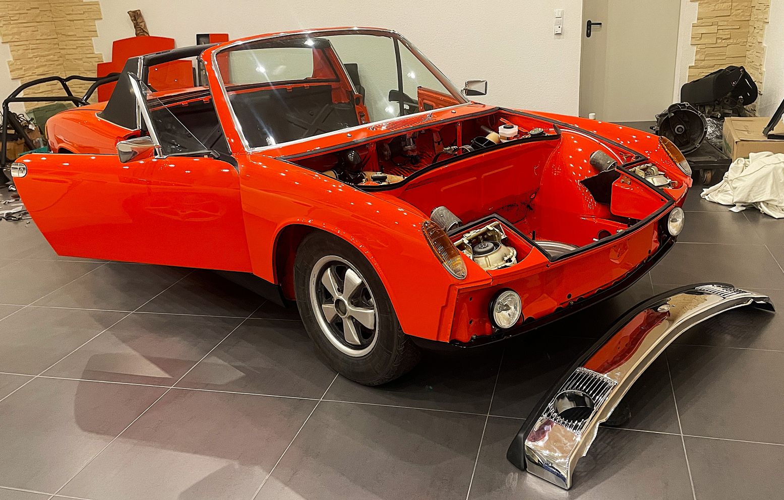 Porsche 914/6 , original, deutscher Brief / Fahrzeug