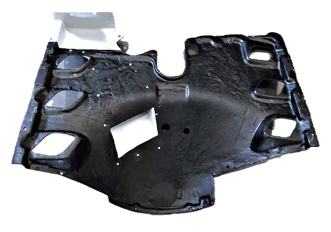 Motorabdeckung schwarz, passend für Porsche 911