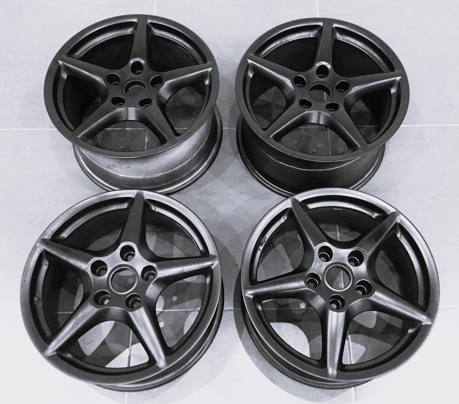 BBS-Alufelgen 8 + 10 J 18, neuwertig, passend für Porsche 997