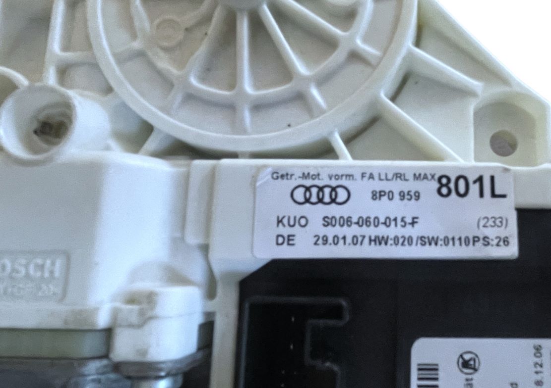 Fensterhebermotor, passend für Audi A4 8K