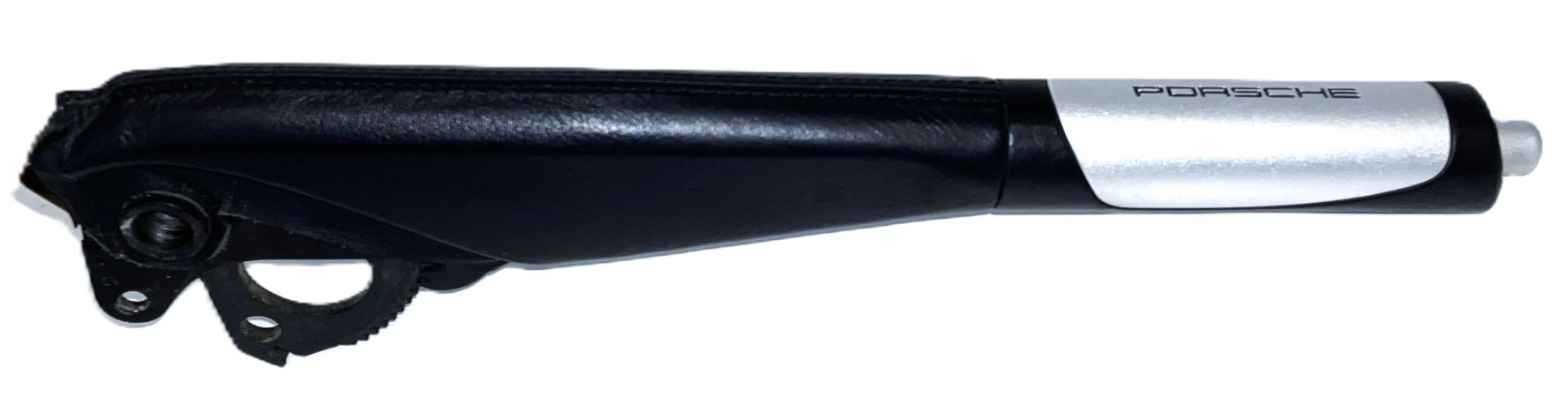 Tequipment-Leder / Alu-Handbremshebel schwarz, original, passend für Porsche 964