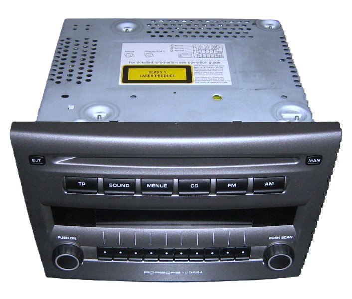 Radio/CD-Einheit "CDR 24", original, passend für Porsche Boxster 987