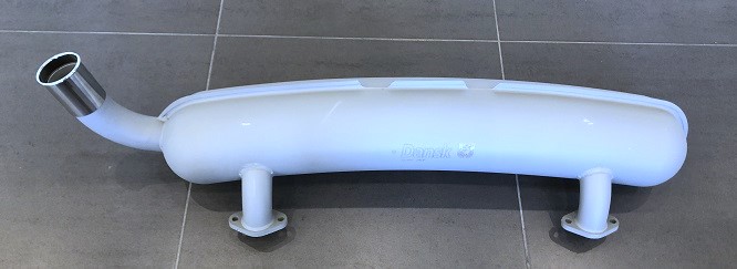Endschalldämpfer, neu, passend für Porsche 911 - 2.0 / 2.2 ltr.