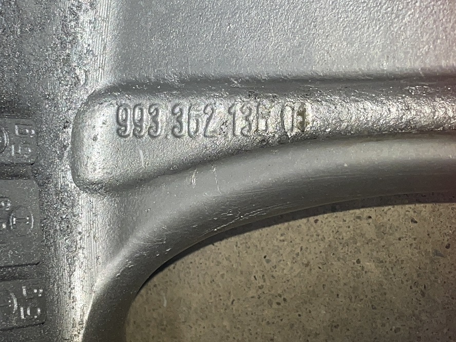 Turbo-Alufelge 8 J 18 ET 52, einzeln, passend für Porsche 993