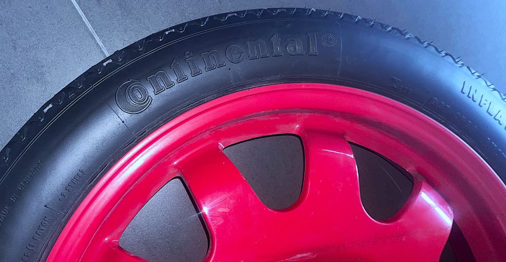 Ersatzrad auf Alufelge, original, passend für Porsche 996