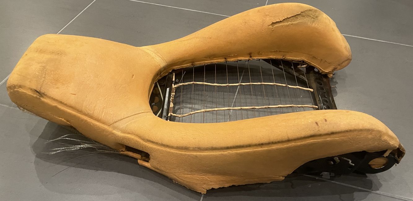 Sitz-Rückenlehne mit Schaumstoff / 2 Züge, passend für Porsche 924 / 944