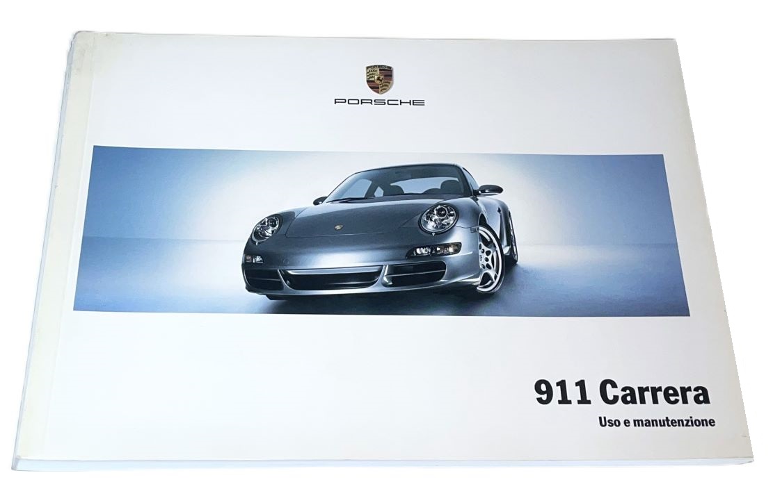 Betriebsanleitung italienisch / Uso e manutenzione, passend für Porsche 997