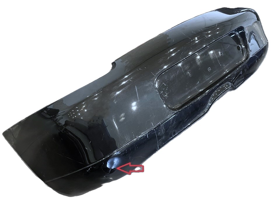Stoßstange hinten, original, passend für Porsche Boxster 986