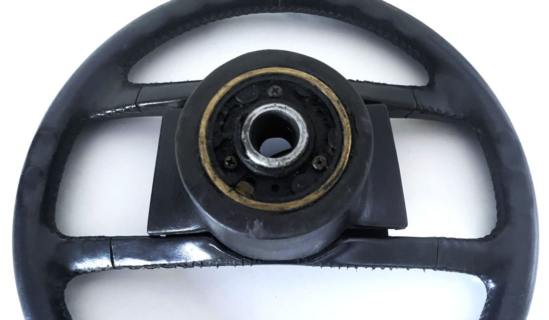 Leder-Lenkrad schwarz, passend für Porsche 924 / 944