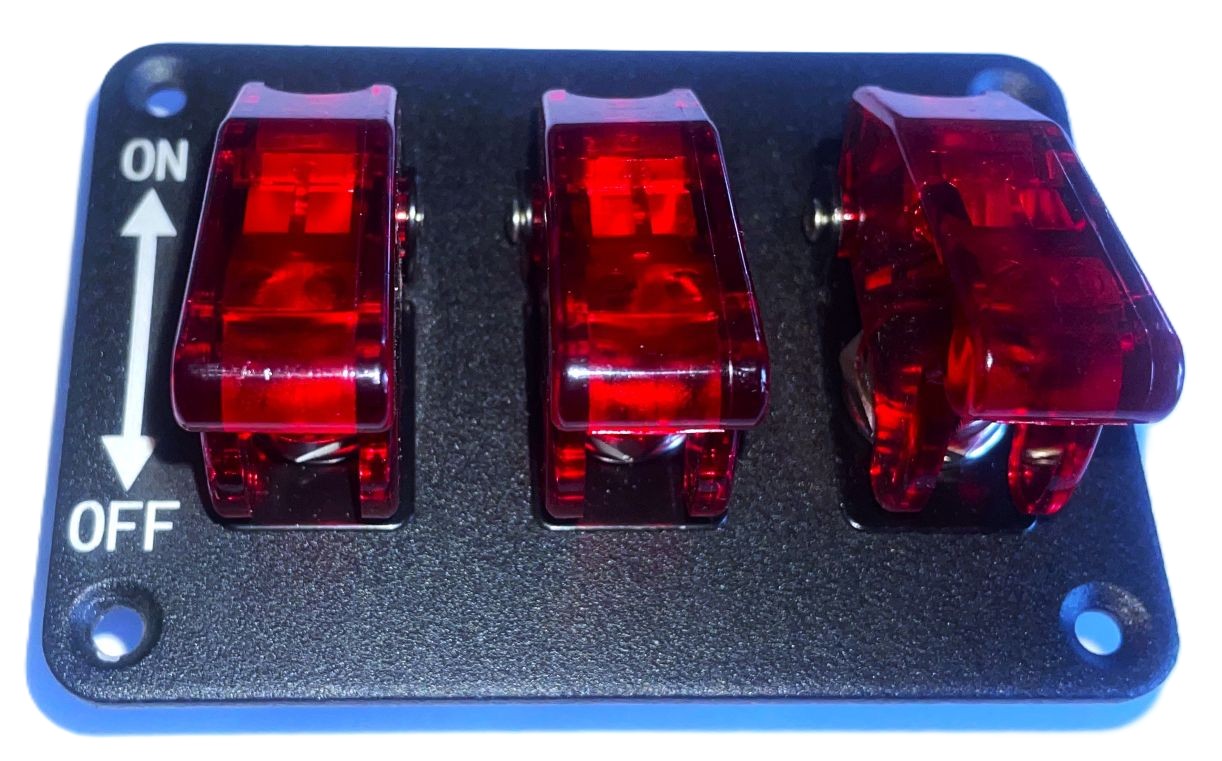 Rennsport-LED-Schalterkonsole neu, passend für Porsche 993