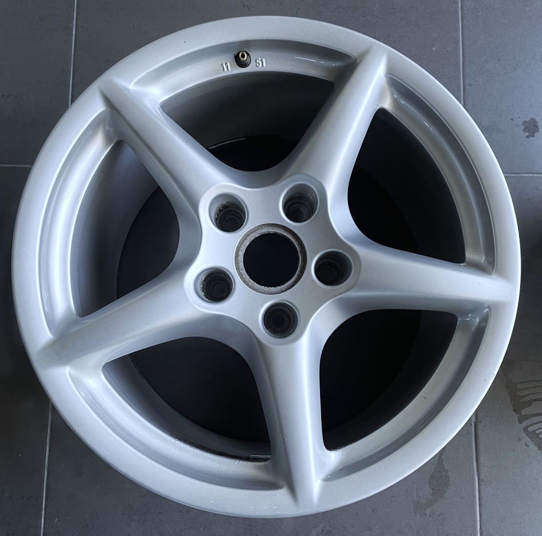 BBS-Alufelgen 8 + 11 J 18, passend für Porsche 997 Turbo / 4S