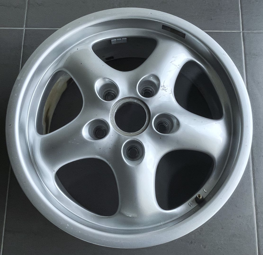 Cupfelge 7 J 17 ET 55 einzeln, passend für Porsche 993